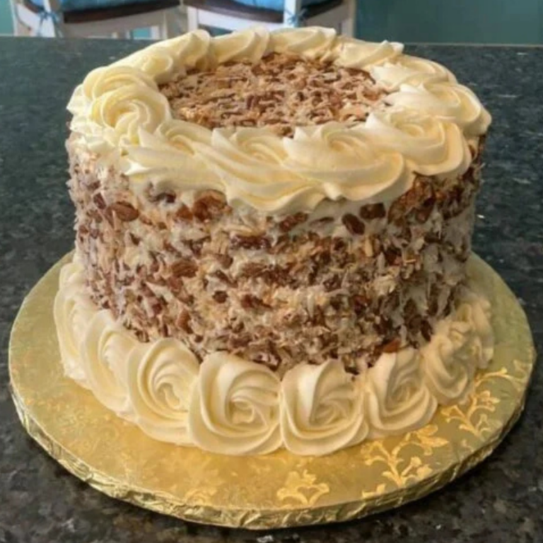 Best Italian Cream Cake (doctored cake mix)