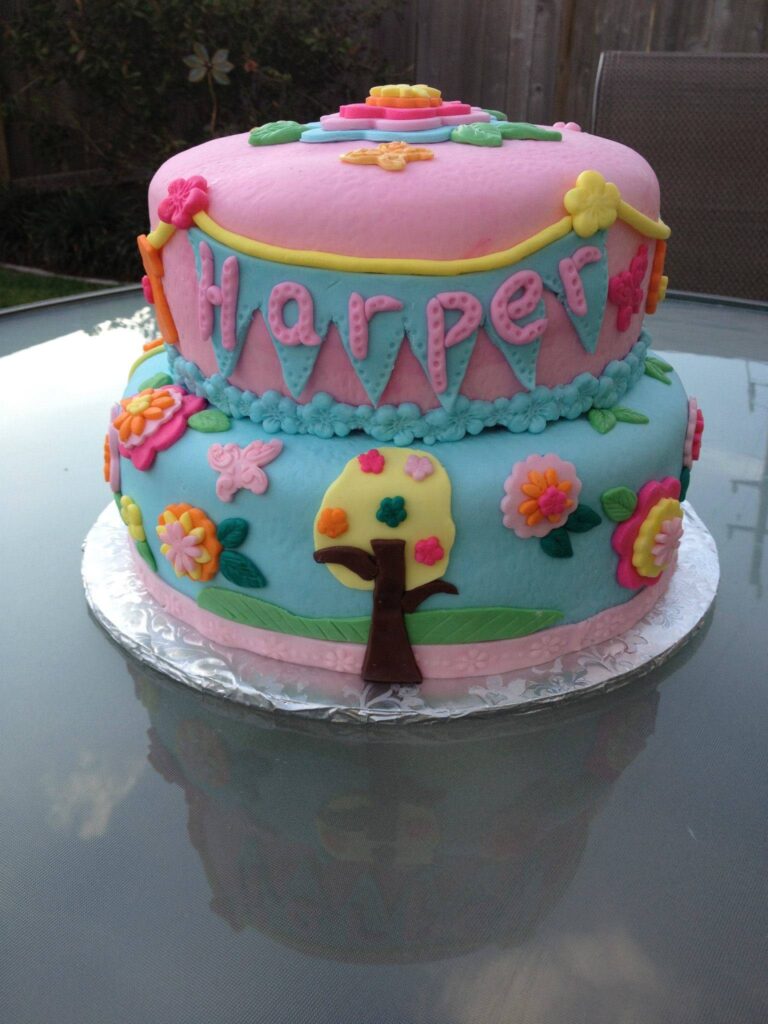 baby shower cake girl