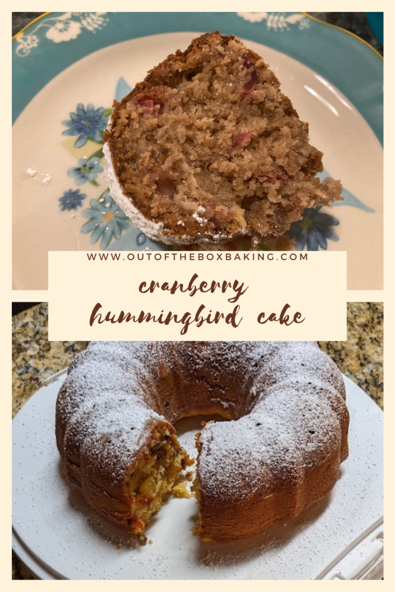 Cranberry Hummingbird Cake