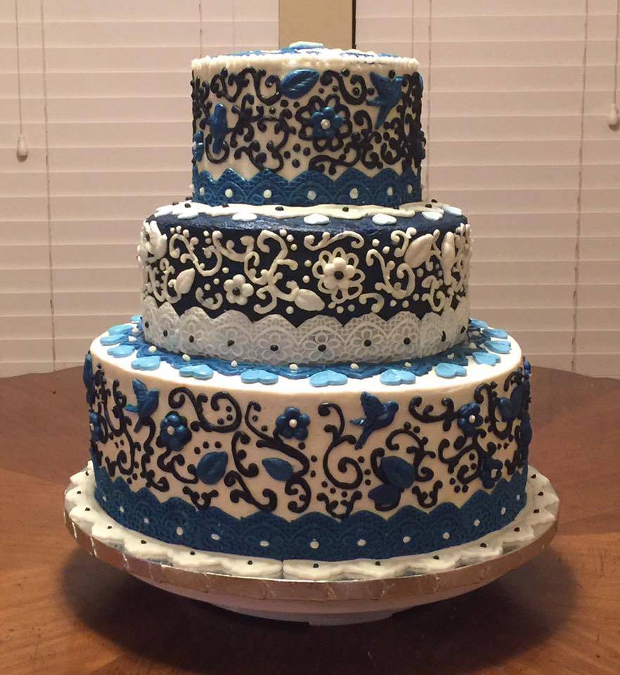 French toille cake
