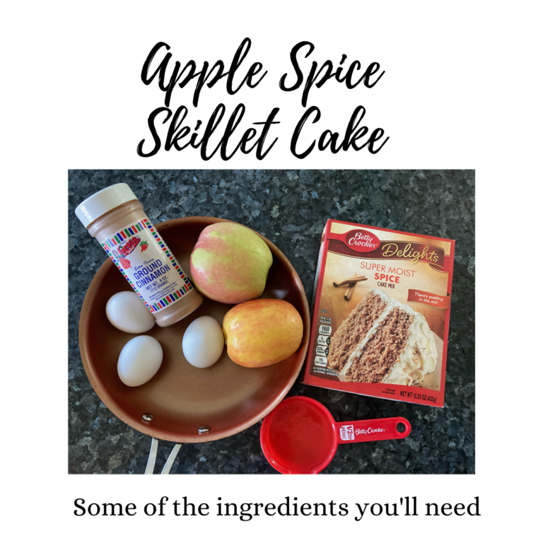 Apple Spice Skillet Cake