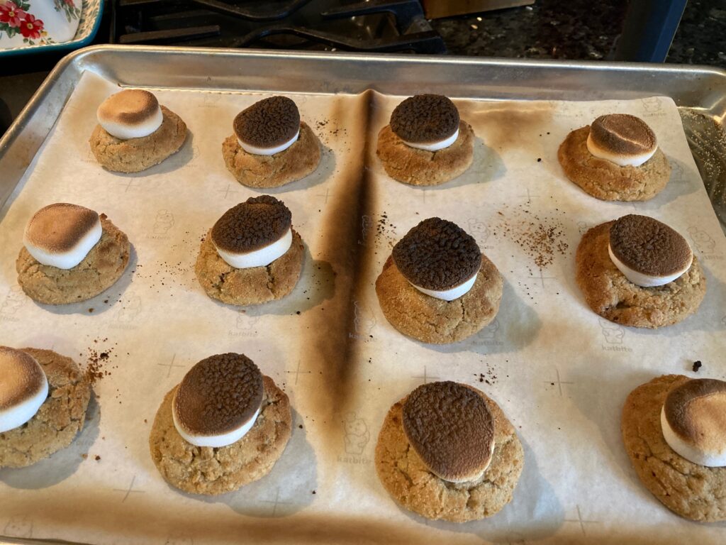 s'mores cookies