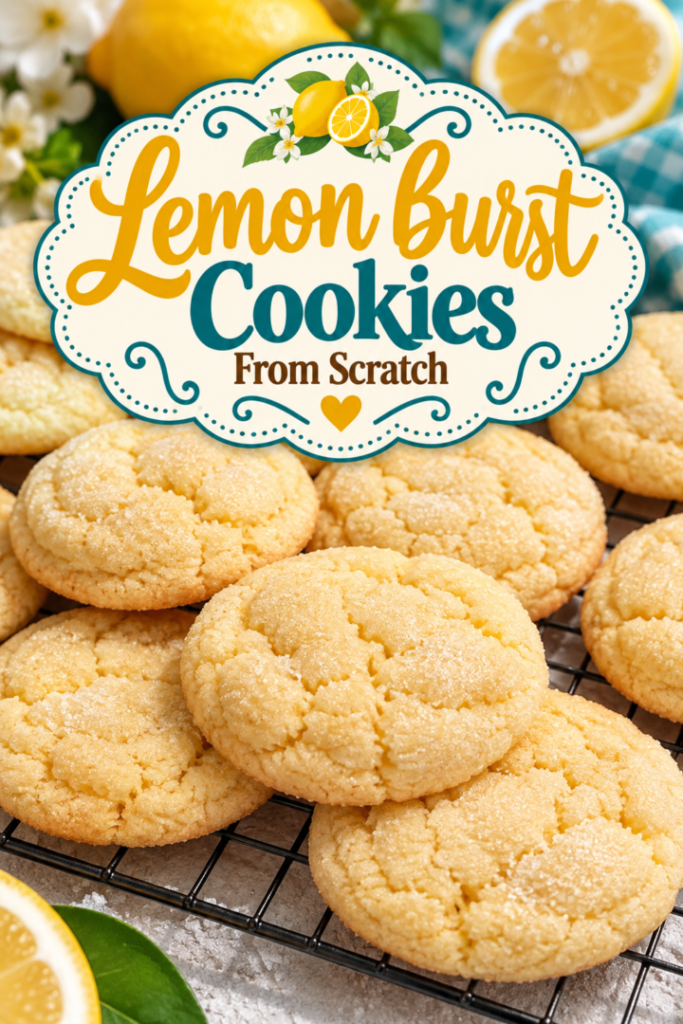 lemon burst cookies