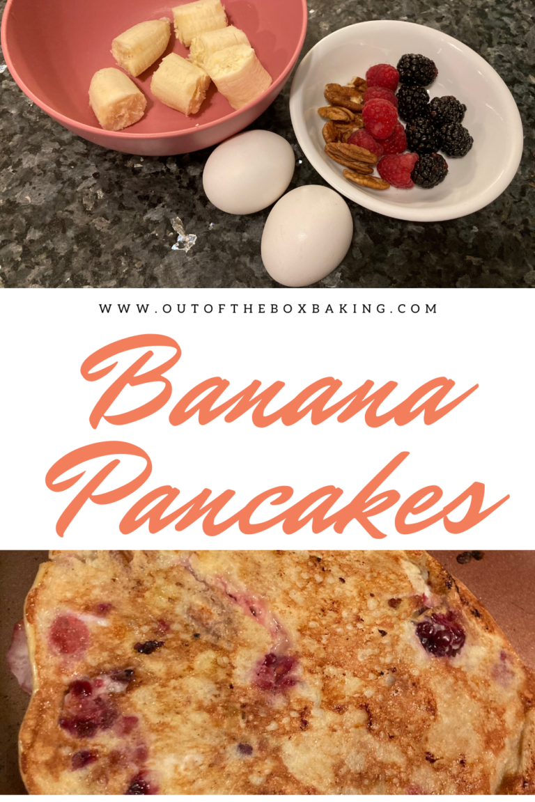 Healthy Banana Pancakes (without flour)