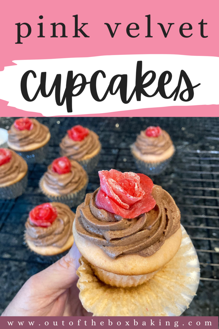 Pink Velvet Cupcakes