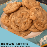 Brown Butter Pecan Cookies