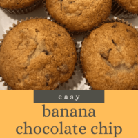 Banana Chocolate Chip Muffins