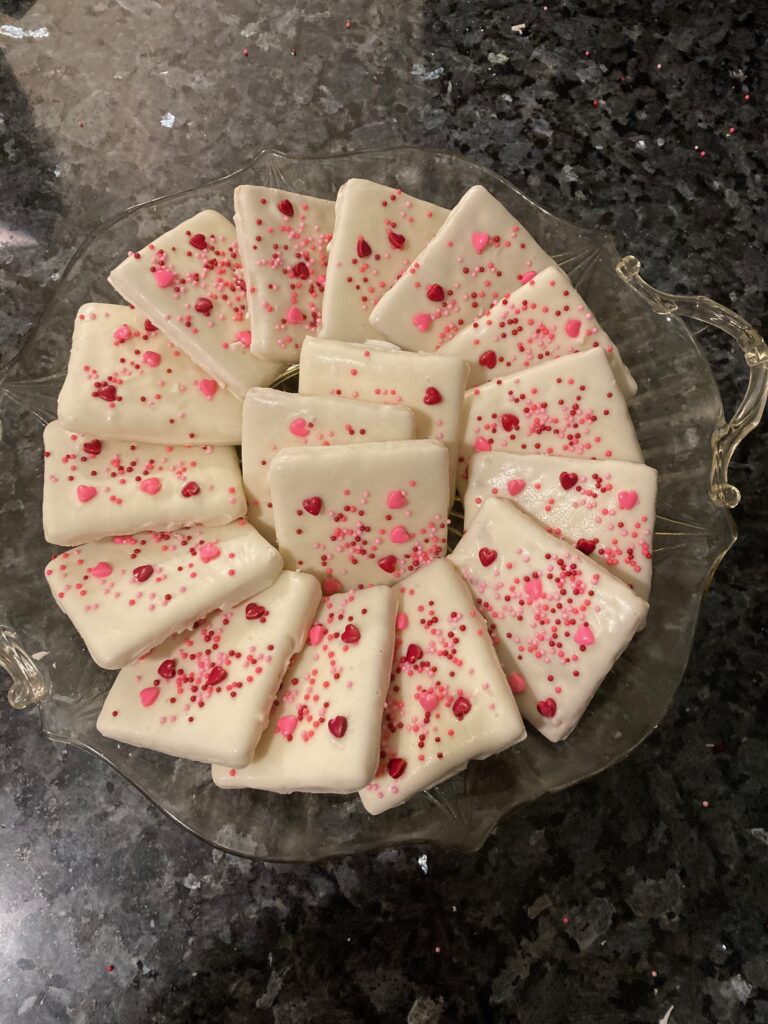 chocolate covered graham crackers
