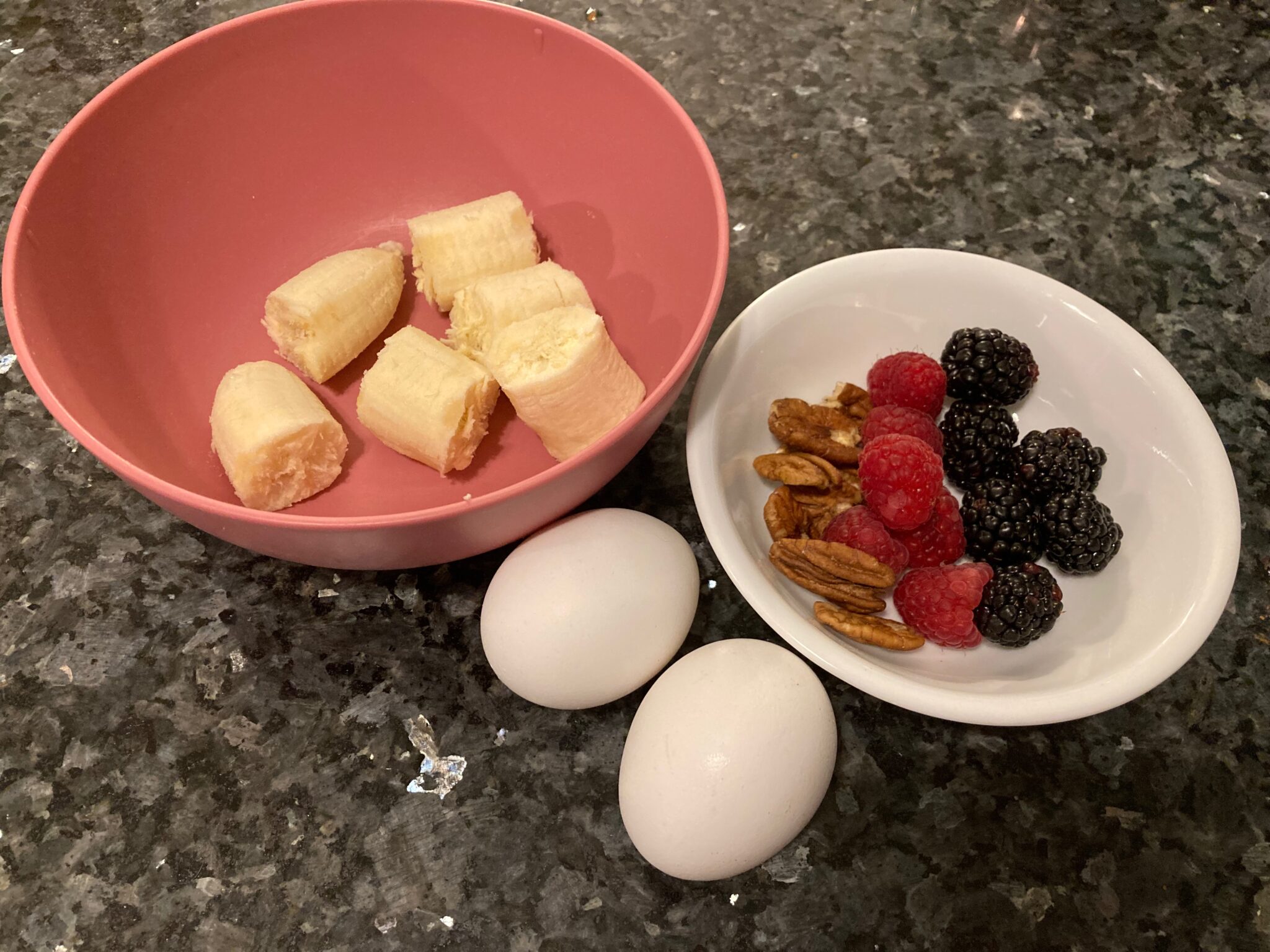 Healthy Banana Pancakes (without flour) Out of the Box Baking