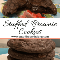 Stuffed Brownie Cookies