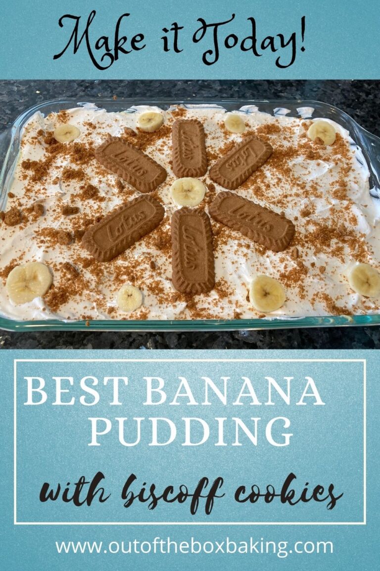 Best Banana Pudding with Biscoff Cookies!