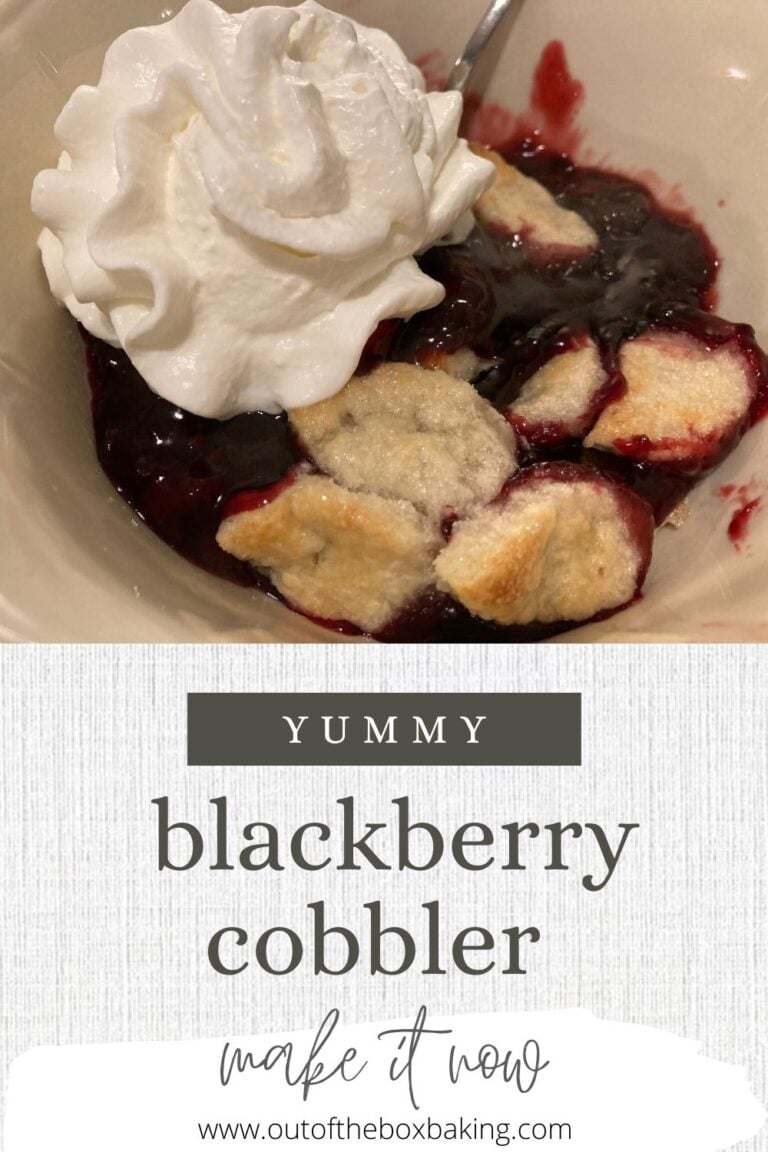 Yummy Blackberry Cobbler