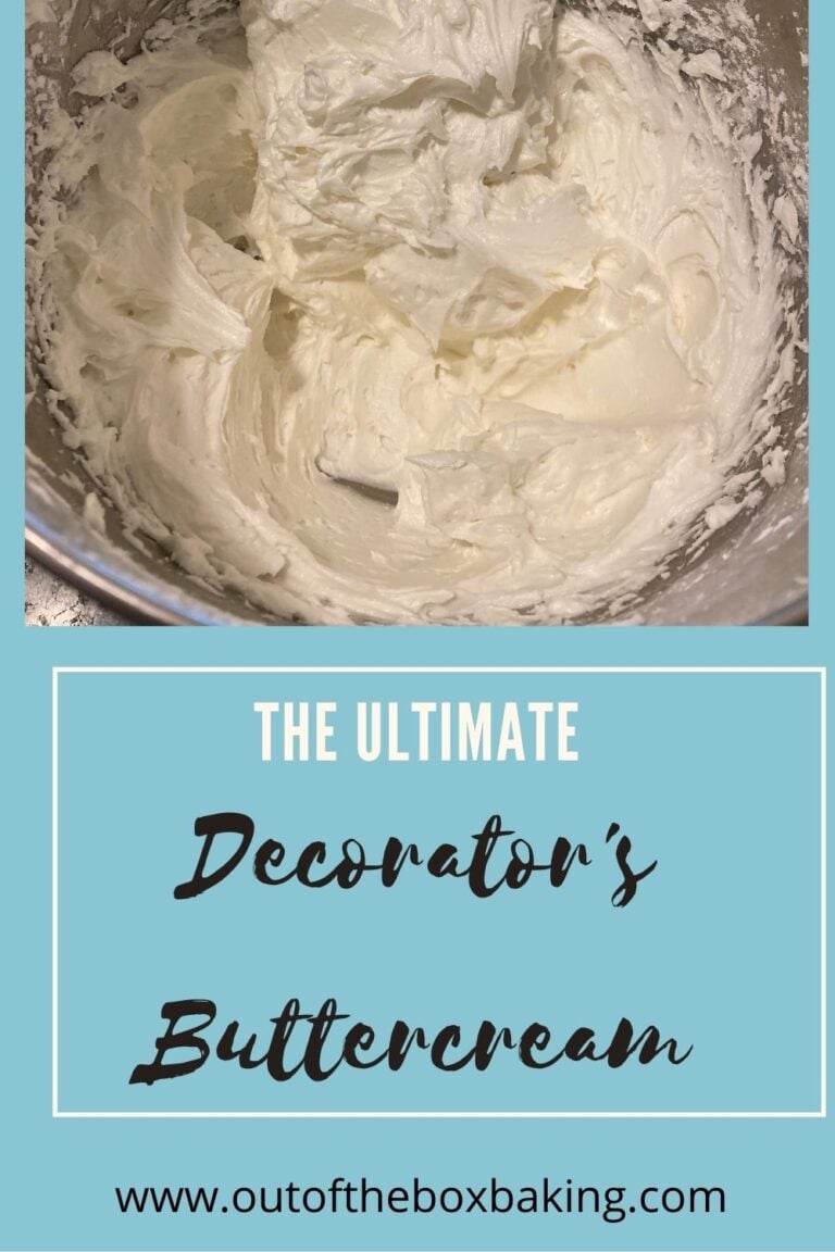 The Ultimate Decorator's Buttercream Frosting