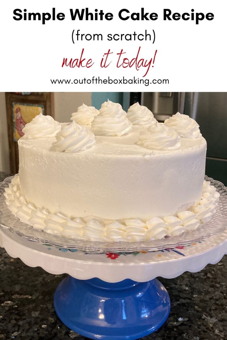 Simple White Cake Recipe (from scratch)