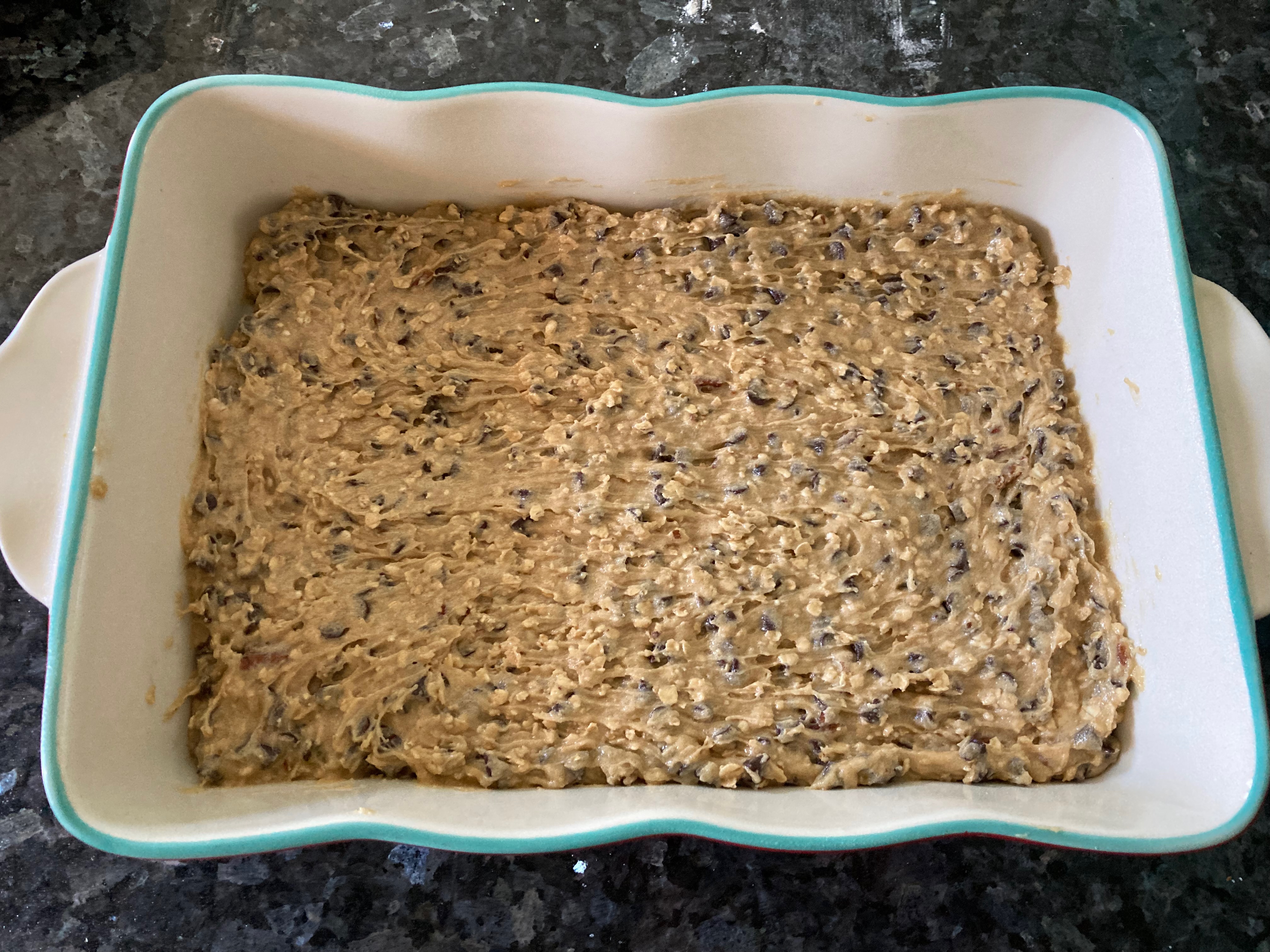 Ooey-Gooey Chocolate Chip Blondies from Out of the Box Baking.com