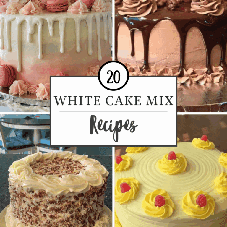 20 White Cake Mix Recipes You’ll Want to Bake Again and Again