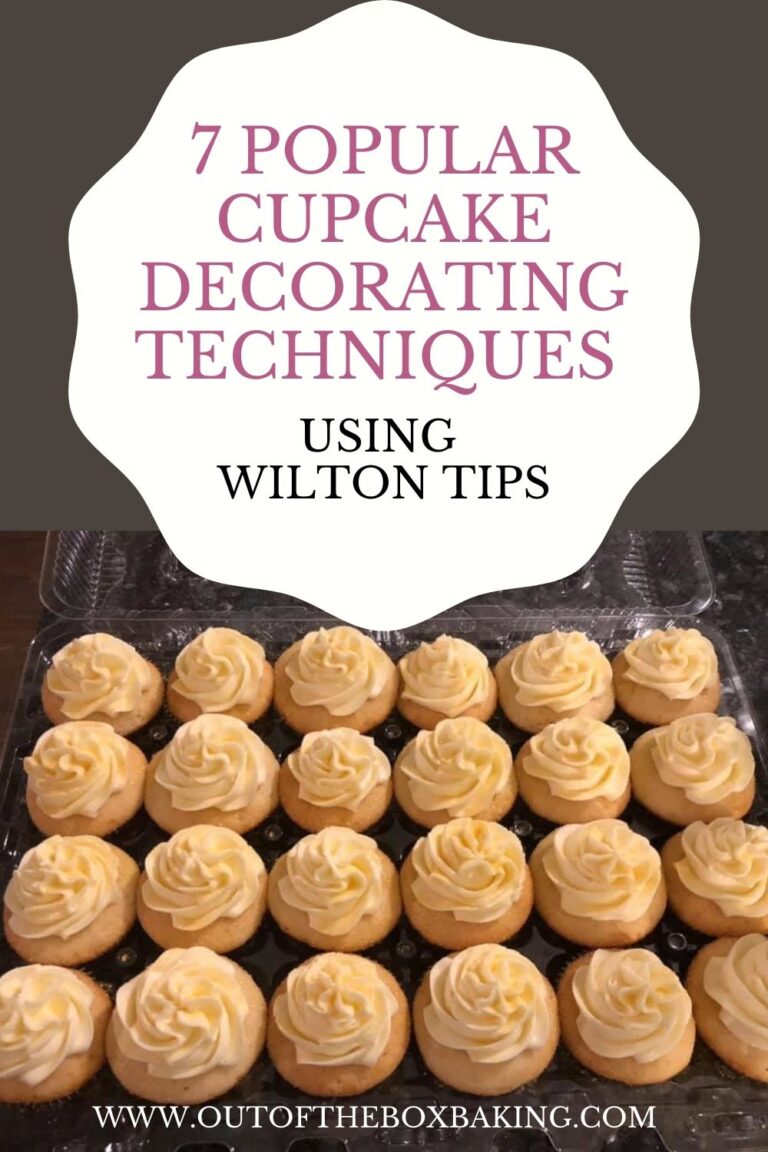 7 Popular Cupcake Decorating Techniques Using Wilton Tips