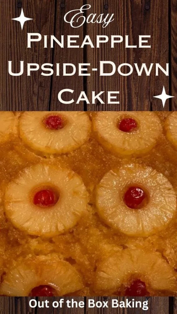 pineapple upside down cake pin for pinterest