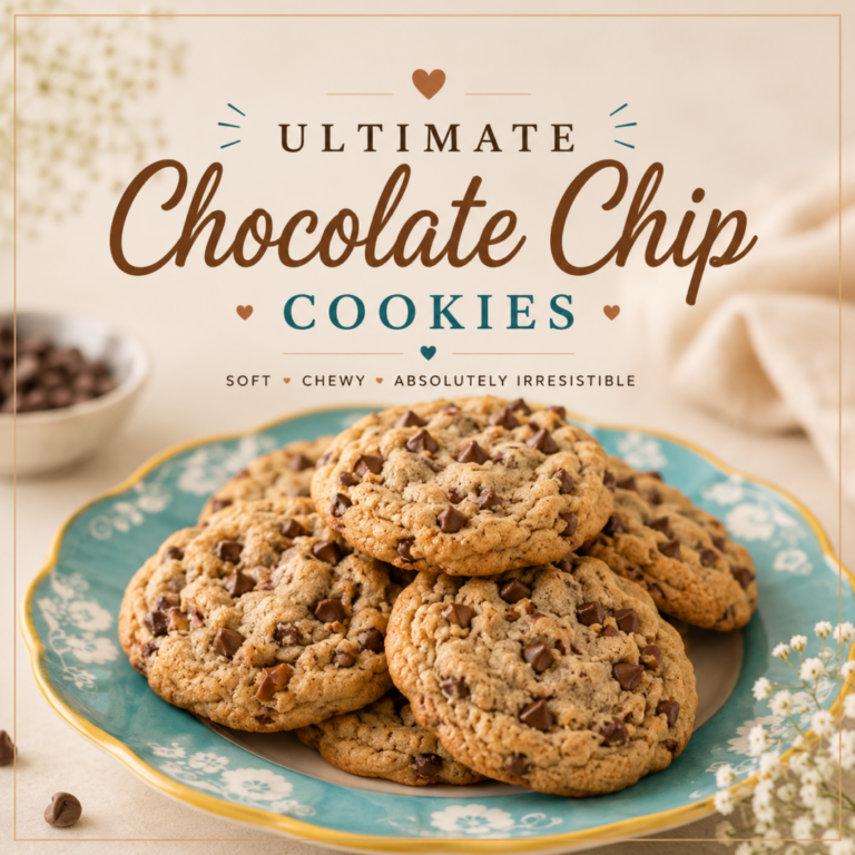 Ultimate Chocolate Chip Cookies with Brown Butter