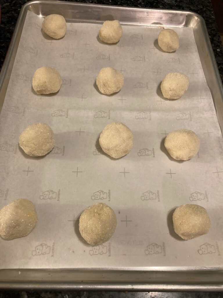 The Perfect Sugar Crinkle Cookies from Out of the Box Baking.com