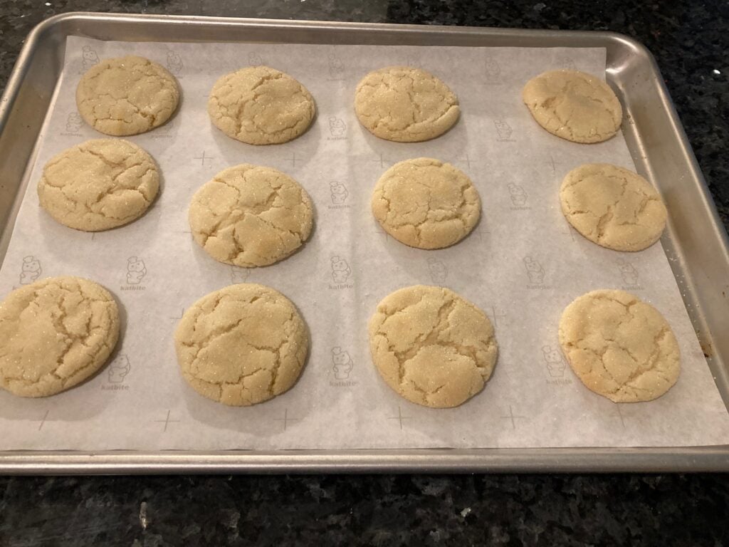 The Perfect Sugar Crinkle Cookies from Out of the Box Baking.com
