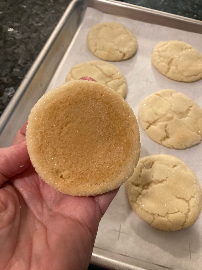The Perfect Sugar Crinkle Cookies from Out of the Box Baking.com