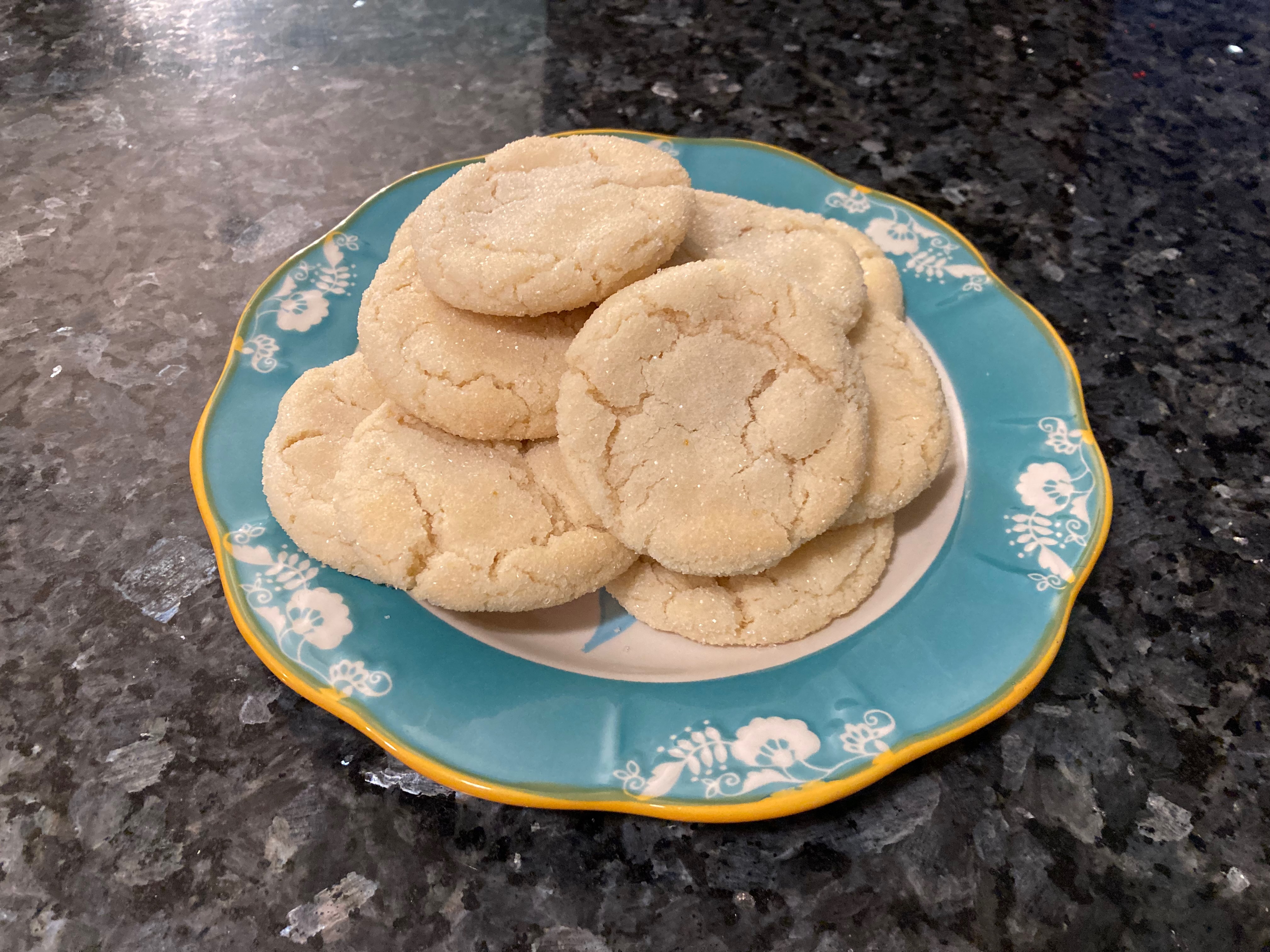 The Perfect Sugar Crinkle Cookies from Out of the Box Baking.com