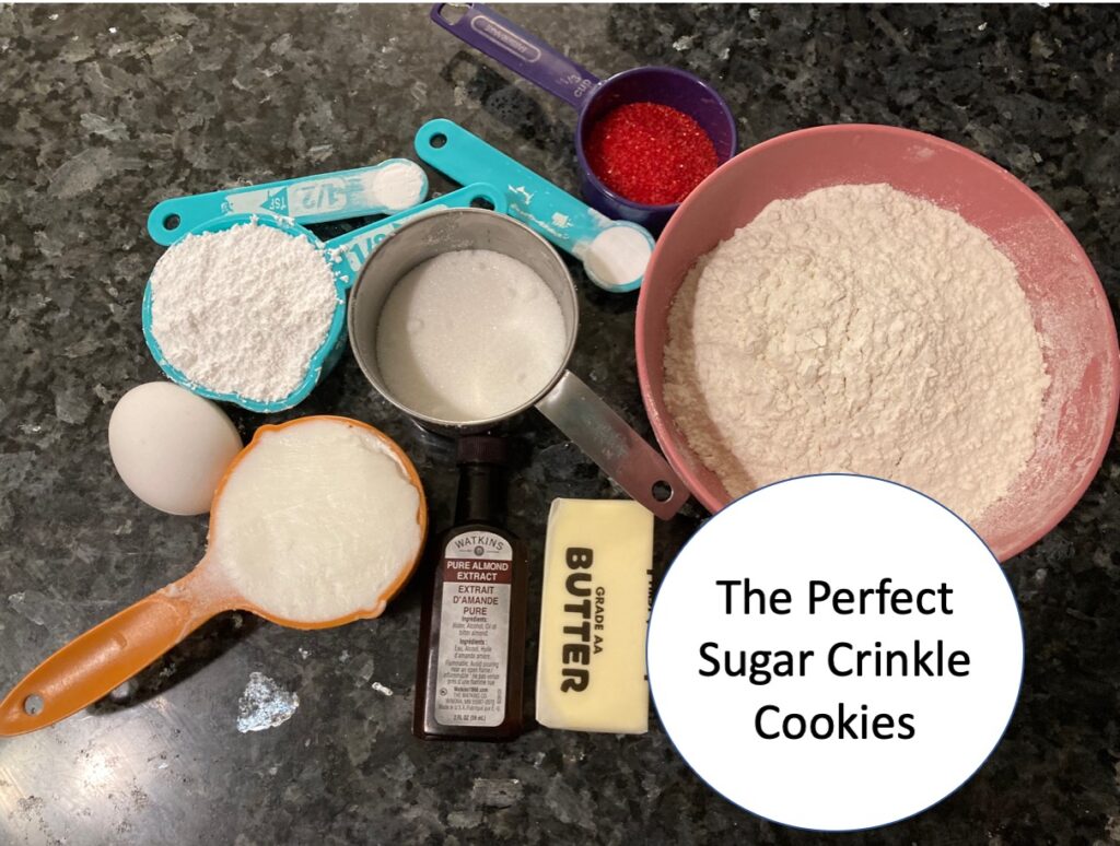 The Perfect Sugar Crinkle Cookies from Out of the Box Baking.com