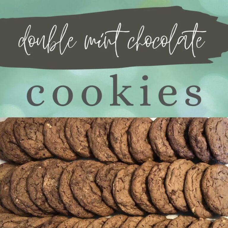 Yummy Double Mint Chocolate Cookies
