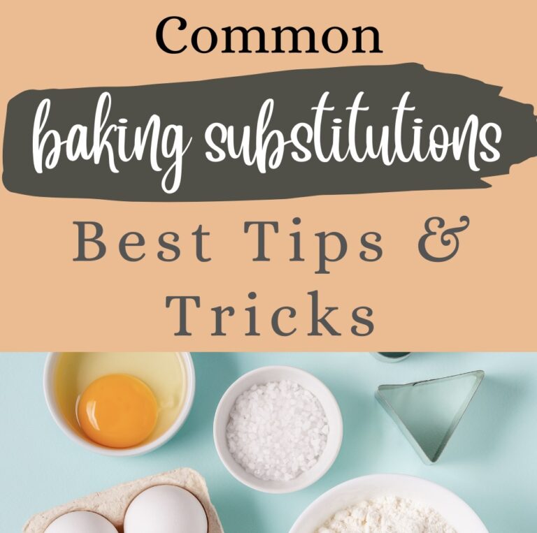Baking Substitutions That Actually Work