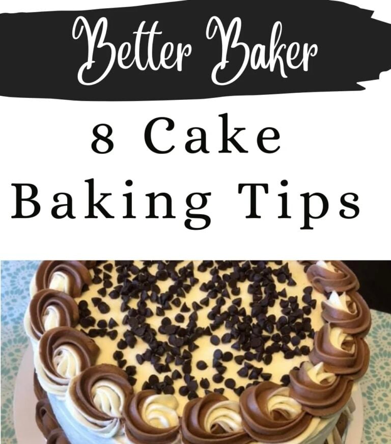 8 Cake Baking Tips