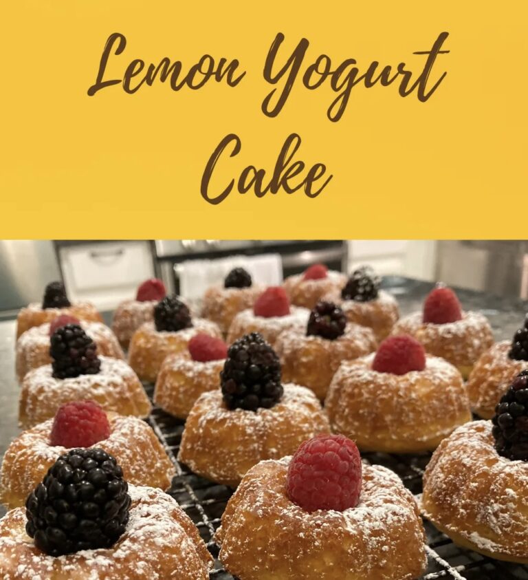 Easy Lemon Yogurt Cake (Granny Cake)
