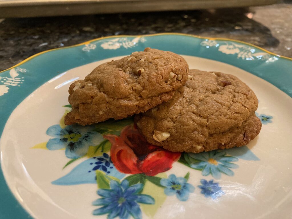 baked cookies