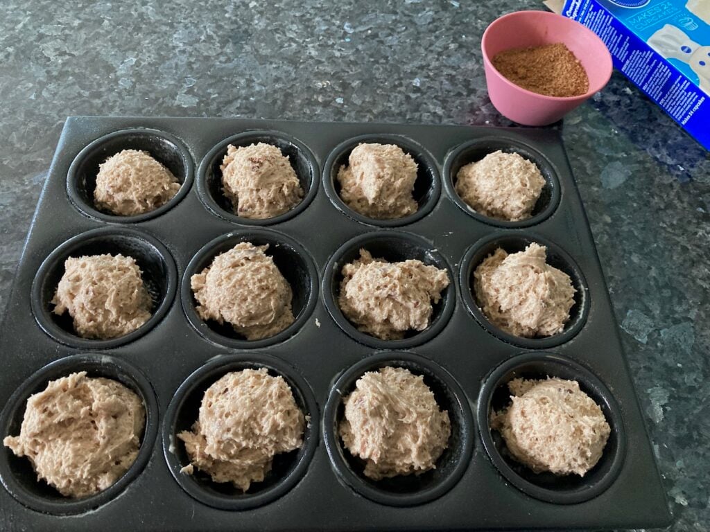 cinnamon sugar muffins from out of the box baking.com