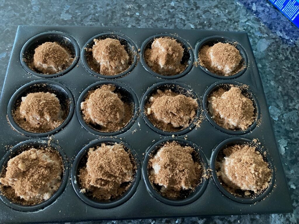 cinnamon sugar muffins from out of the box baking.com