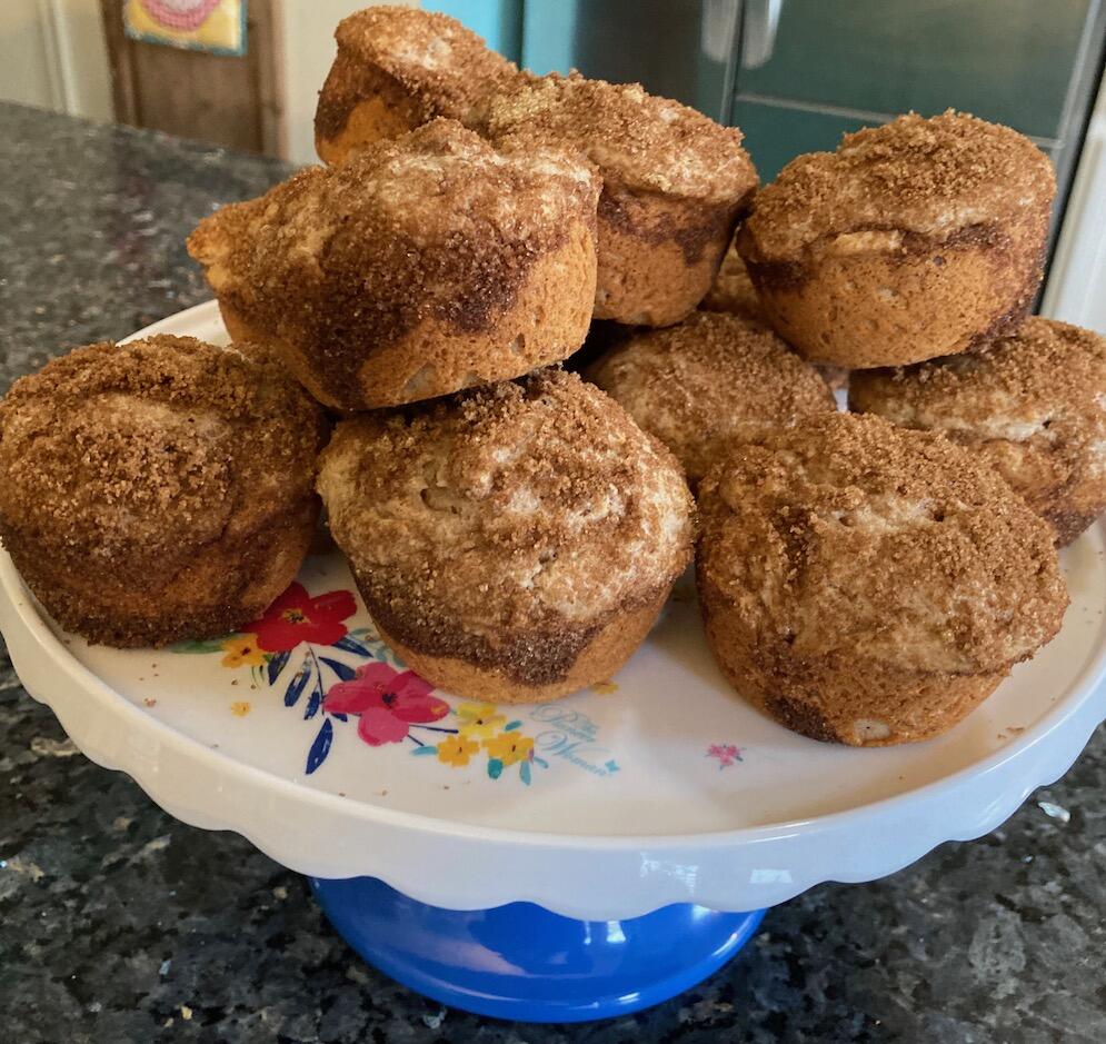 cinnamon sugar muffins from out of the box baking.com