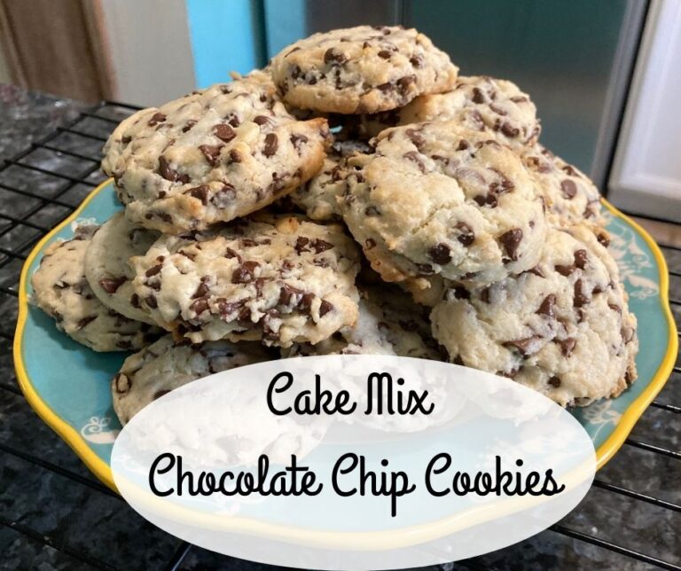 Cake Mix Chocolate Chip Cookies
