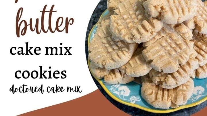Image for Peanut Butter Cake Mix Cookies (doctored white cake mix)
