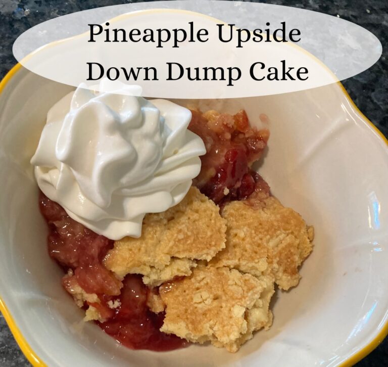 Easy Pineapple Upside Down Dump Cake
