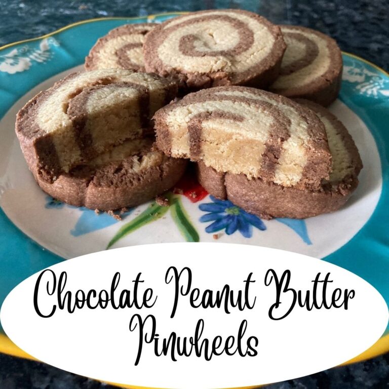 Chocolate Peanut Butter Pinwheel Cookies