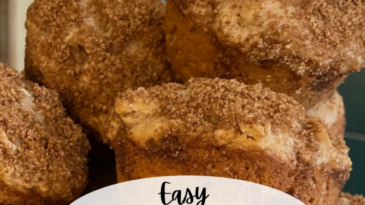 Image for Cinnamon Sugar Muffins (doctored cake mix)