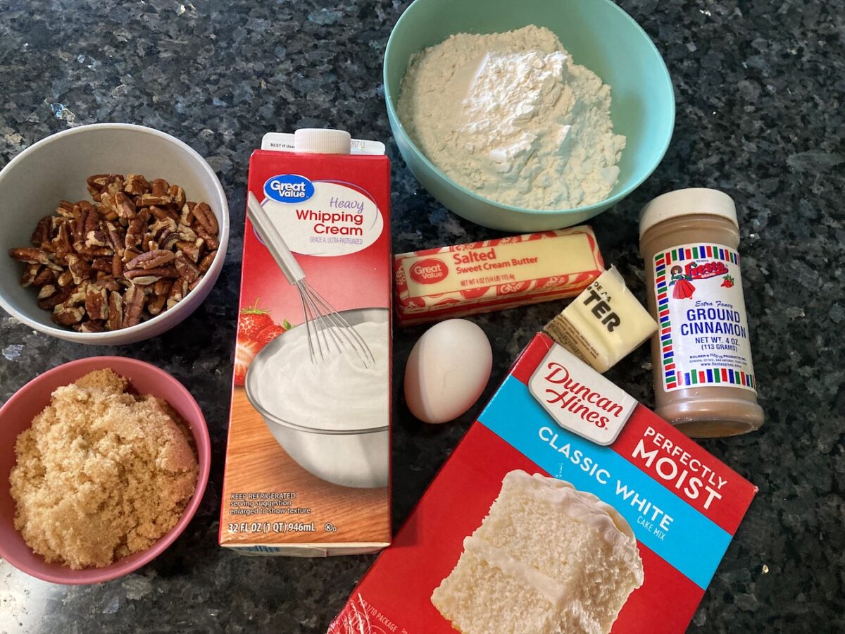 A Dozen Sweet Treats that Start with a White Cake Mix Out of the Box