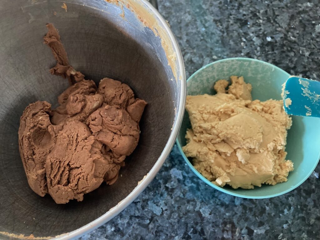 Chocolate Peanut Butter Pinwheels from Out of the Box Baking.com