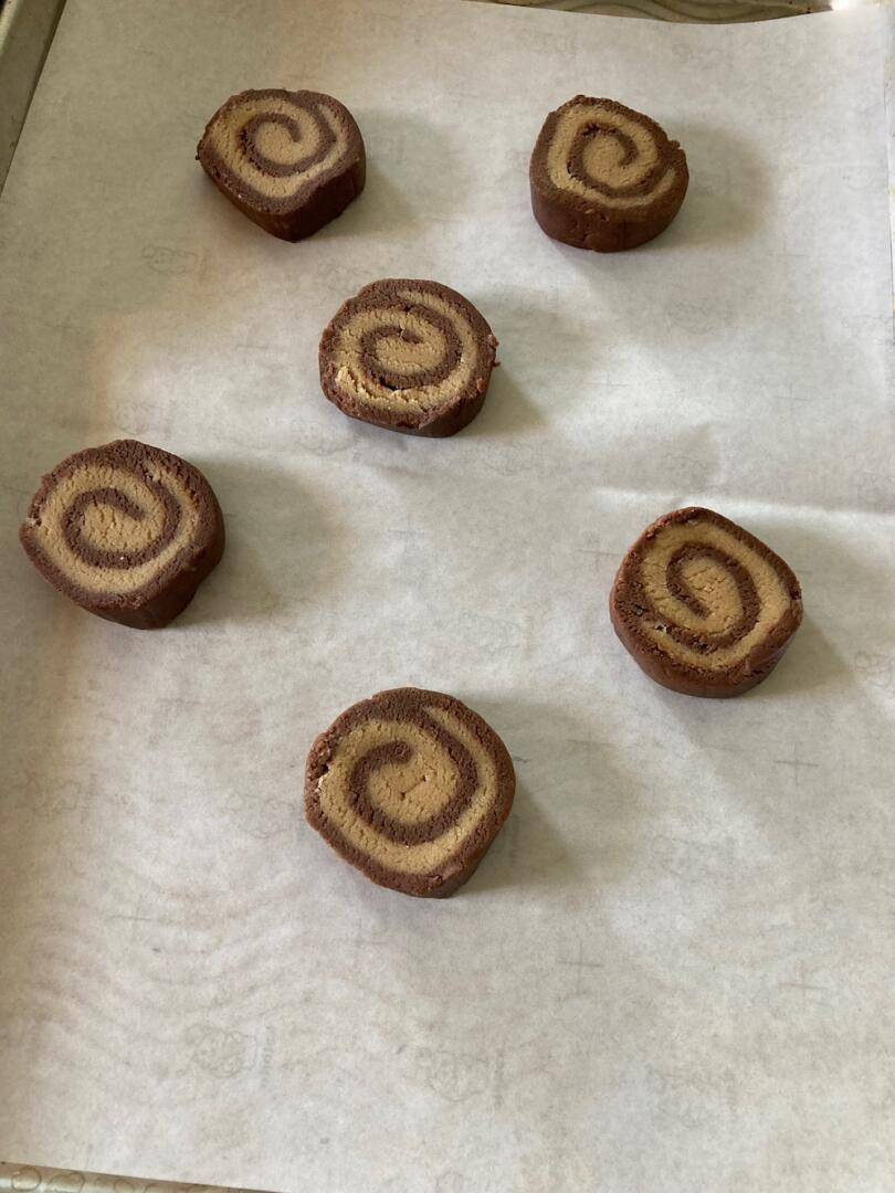 Chocolate Peanut Butter Pinwheel Cookies Out of the Box Baking