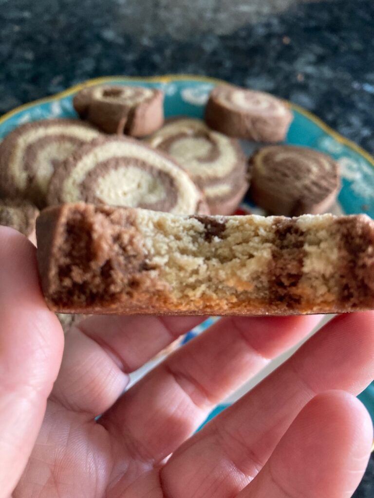 Chocolate Peanut Butter Pinwheels from Out of the Box Baking.com