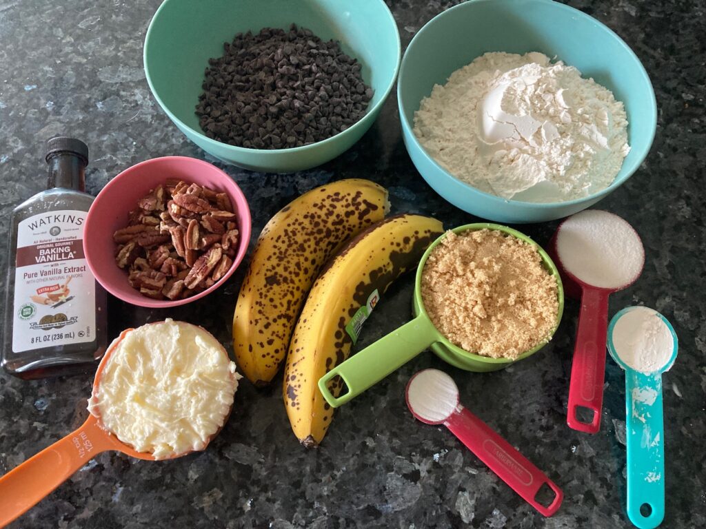 Easy banana chocolate chip cookies from out of the box baking.com