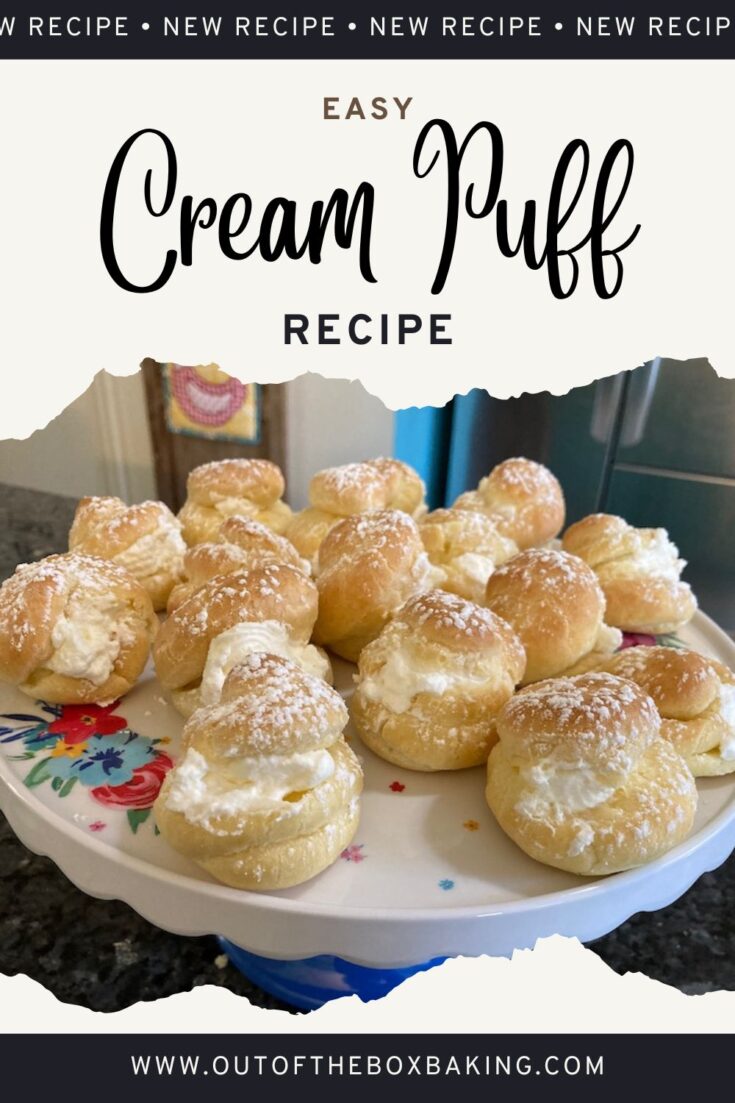 Easy Cream Puffs Recipe Out of the Box Baking