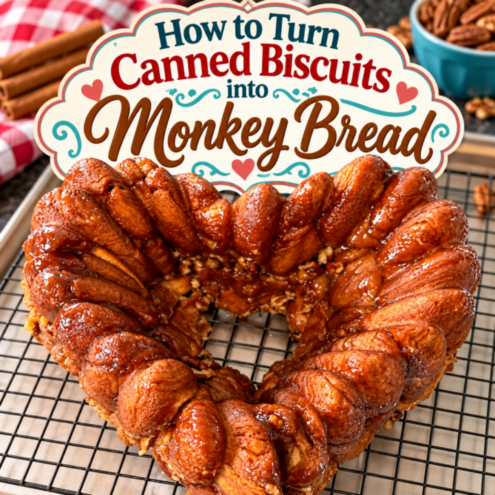 how to turn canned biscuits into Monkey Bread