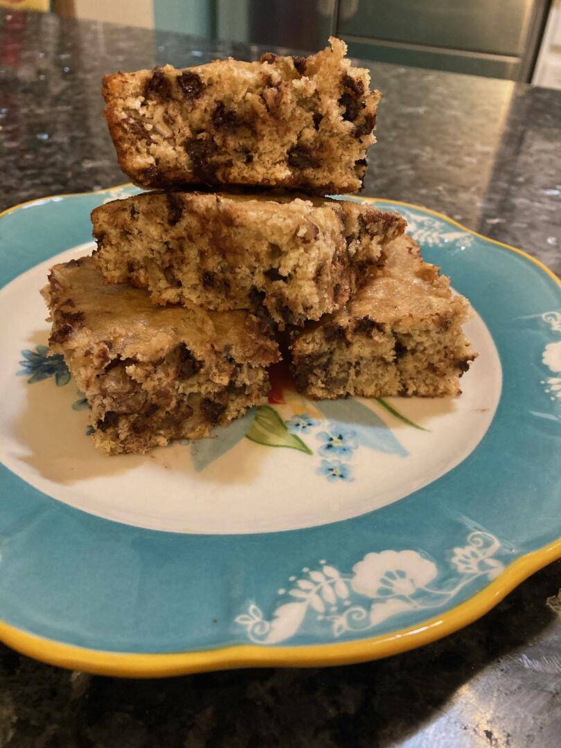 Easy Banana Bread Bars (with Chocolate Chips) Out of the Box Baking