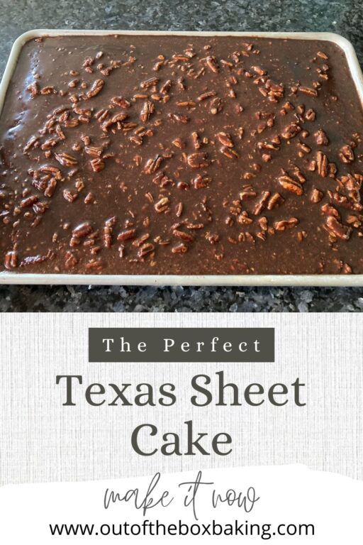 The Perfect Texas Sheet Cake Out of the Box Baking